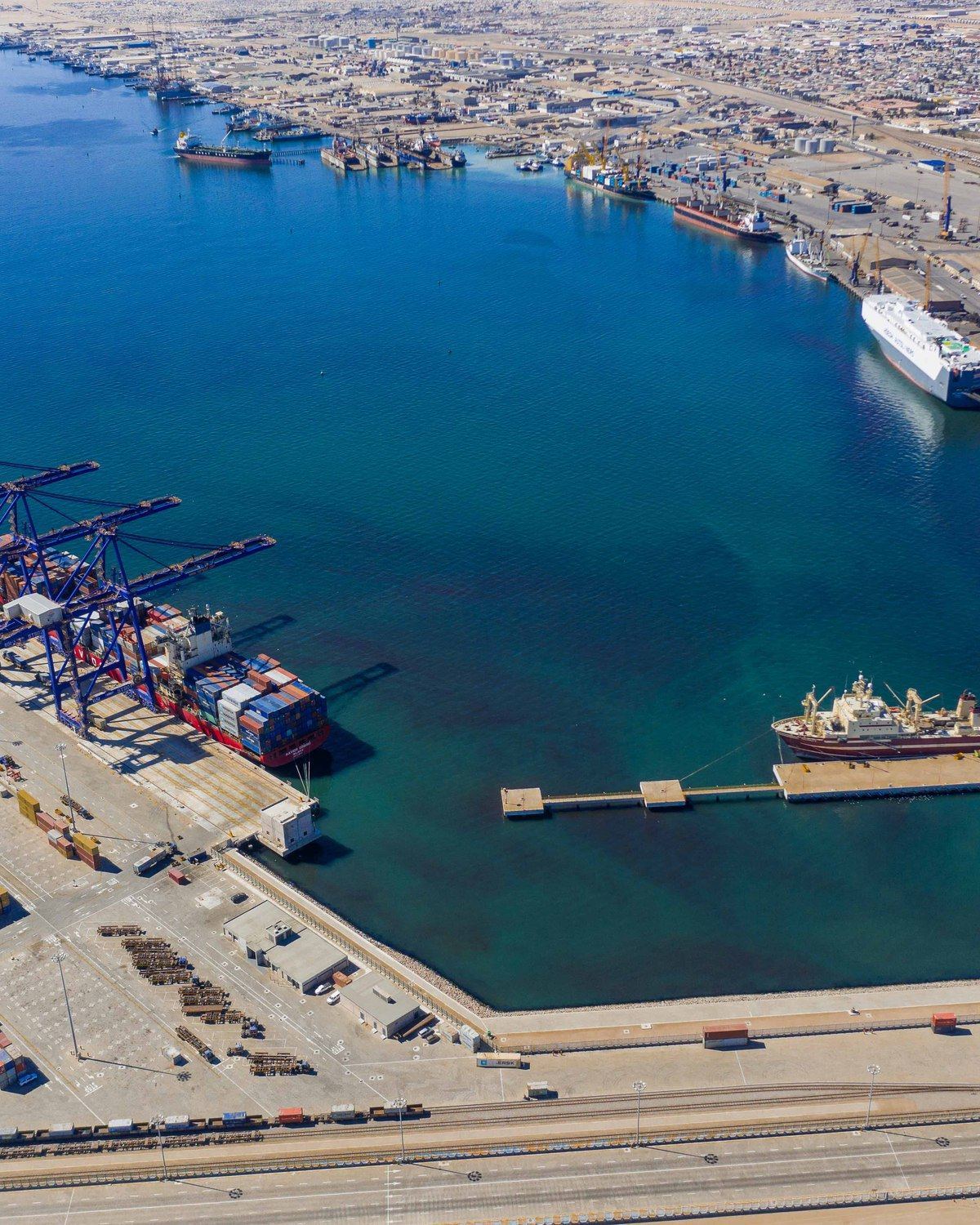 Walvis Bay, the port Barima imports through